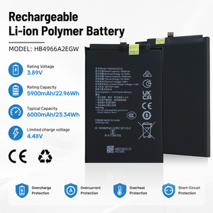 For Huawei HB4966A2EGW Li-Polymer <b>Battery</b> Pack 5900mAh 3.89V Rechargeable <b>Mobile</b> Phone <b>Battery</b> Made in China - Product Image 4