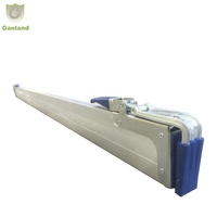 GL- 15614 Barre de chargement à cliquet pour conteneurs, barre de chargement logistique, planche à cliquet pour cargaison, barre en F pour remorque, pièces de carrosserie de camion