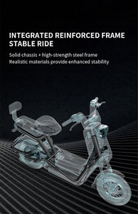 Nhà Máy Giá Tốc Độ Nhanh Pin Lớn Xe Đạp Điện Dành Cho Người Lớn Xe Đạp Điện Hai Bánh Xe Đạp Điện Để Bán - Product Image 6