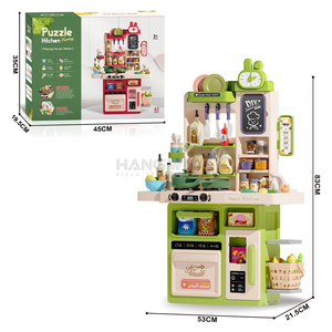 HYUE74CM Set da Cucina Realistico da 43 Pezzi in Plastica per <span class=keywords><strong>Gioco</strong></span> di Ruolo e Giocattoli da Cucina per Bambini, <span class=keywords><strong>Gioco</strong></span> di Cucina Prescolare - Product Image 6