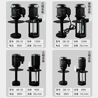 Pompe à eau de refroidissement OEM WEDM Zegong 380V, entièrement en cuivre, monophasée/triphasée, silencieuse, pour usage industriel, pièce de rechange pour machine de découpe de fils