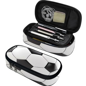 Trousse à crayons transfrontalière à motif <span class=keywords><strong>de</strong></span> ballons <span class=keywords><strong>de</strong></span> football, basketball, <span class=keywords><strong>rugby</strong></span> pour garçons et filles, <span class=keywords><strong>sac</strong></span> monocouche entièrement imprimé pour enfants - Product Image 2