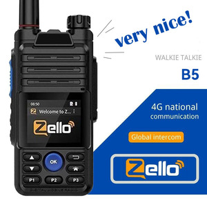 Radio Portátil Zello Walkie Talkie B5 4G para Comunicación Nacional e Intercomunicación Global - Product Image 1