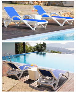 Tumbona Moderna <span class=keywords><strong>para</strong></span> Jardín o <span class=keywords><strong>Playa</strong></span>, Ajustable en 4 Posiciones, Reclinable con Múltiples Alturas - Product Image 3