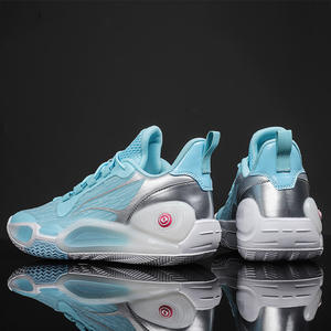 कस्टम नई डिजाइन फैशन जूते पुरुषों की आउटडोर रनिंग खेल जूता स्नीकर्स पुरुषों बास्केटबॉल जूते - Product Image 4