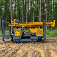 Foreuse pneumatique DTH pour puits d'eau de 1000 m, machine de forage hydraulique portable à moteur diesel, prix usine pour l'irrigation par forage