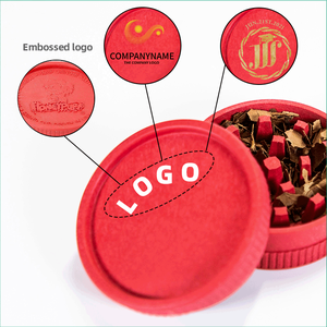 Fast Shipping Eco-Friendly Biodegradable 2-Layer Round Tobacco <b>Grinder</b> Custom Color Logo Wholesale <b>Herb</b> <b>Grinder</b> - Product Image 4