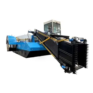 Brand New Designed Aquatic Water Hyacinth Weed Harvester Boat for sale