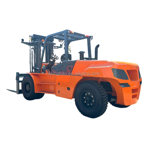 Prijs zware heftruck 12 ton 16 ton met 3M hefhoogte bovenliggende bescherming model CPCD160 dieselheftruck met vorkpositioneerder - Product Image 2
