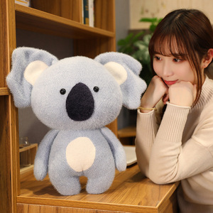 Simpatico <span class=keywords><strong>Koala</strong></span> mascotte <span class=keywords><strong>peluche</strong></span> <span class=keywords><strong>peluche</strong></span> Super morbido con imbottitura in cotone PP cuscino di <span class=keywords><strong>peluche</strong></span> eco-friendly antistress - Product Image 2