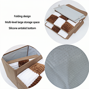 Luxus Schachbrett Hand gefertigte 3 Schritte Hunde treppe mit Lagerung Naps teps Faltbares Hunde bett Platz Praktische sichere Haustier treppe für Hund - Product Image 3