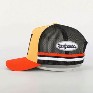 หมวกแก๊ปทรงทรัคเกอร์ปักโลโก้ตามสั่ง ลายธงชาติออสเตรเลีย 5 ชิ้น ต่อชิ้น  ทรงสูง  โครงสร้างแน่น  แถบข้าง 2 เส้น ตาข่าย  ติดกระดุม  แบบ unisex - Product Image 3