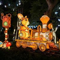 Lanternes de festival steampunk personnalisées Zigong Adventure, caméra vintage pour parcs à thème et festivals de lanternes de Thanksgiving - LED
