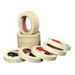 Malaysia bán sỉ cấp công nghiệp masking tape áp lực nhạy cảm dính băng chịu nhiệt màu trắng Masking Băng