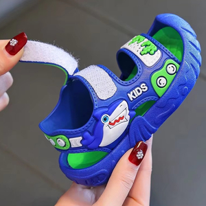 Chaussures de plage unisexes pour enfants, sandales de sport d'été confortables, antidérapantes, à bout ouvert, réglables, pour la marche, la plage et la douche, pour garçons et filles - Product Image 5