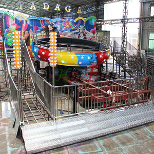 Manèges à sensations fortes : Machine <span class=keywords><strong>Tagada</strong></span> pour parcs d'attractions, 24 places, manèges Disco Turntable avec remorque à vendre - Product Image 1