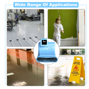 Souffleurs Onedry Mars 1/2HP GFCI Air Mover Séchoir à tapis Système de ventilation Dommages causés par l'eau Restauration Sol Utilisation domestique et plomberie - Product Image 6