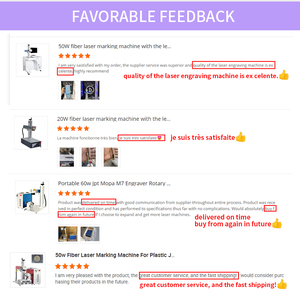 Lightburn JPT Mopa M7 Raycus 30W Machine de marquage laser à fibre 20W Machine de gravure laser à fibre pour or argent DXF PLT BMP - Product Image 6