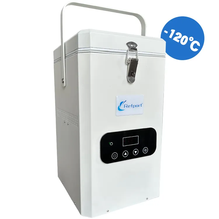 Portable Ultra Low Temp -120C Lab Storage and Transfer 2L Ultra Low Freezer