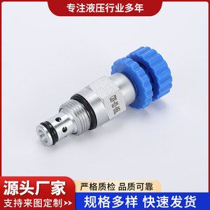 Válvula Hidráulica de Seguridad de Acción Directa con Cartucho Roscado Crv02, Manija Ajustable, Uso Industrial - Product Image 5