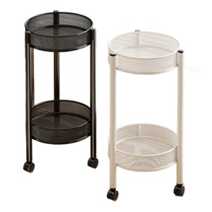 Carrito de almacenamiento metálico de varias capas para plantas, móvil, para sala de estar, para uso en interiores y balcones. - Product Image 5
