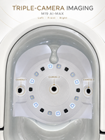 Alat Analisis Kulit Salon Kecantikan M19 AI MAX 3 Kamera 18 Indikator Analisis Layar Sentuh Vertikal HD - Promo Hot Sale
