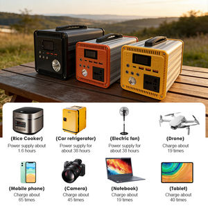 <span class=keywords><strong>Batterie</strong></span> de stockage solaire portable pour le camping, conduite autonome, 110V <span class=keywords><strong>220V</strong></span>, <span class=keywords><strong>prise</strong></span> d'alimentation mobile extérieure, onde sinusoïdale pure, centrale électrique pour voiture - Product Image 3