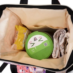 Nuovo design grande <span class=keywords><strong>Mamma</strong></span> Esterno Zaino Da Viaggio per Passeggino Stampato Infermieristica mummia borsa per pannolini zaino - Product Image 5