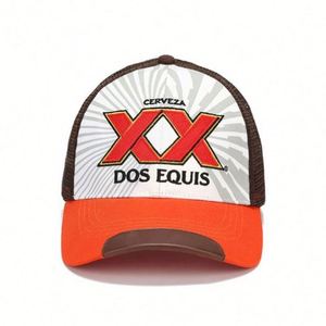 <b>Cool</b> Premium Unisex 5-Panel Hat Fashion Striped Floral Printed Front 3D Embroidery <b>Patch</b> Custom Trucker Mesh Sports Cap 100% - Product Image 5