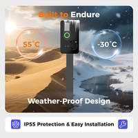 Chargeur de voiture électrique OLINK 7kW EV Wallbox 32A WiFi APP Nouveau IP54 Type2 Certifié CE Station de recharge pour véhicules électriques