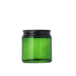 Pot à bougie en verre noir mat de 250 ml avec couvercle en métal pour la décoration de la maison et Noël, idéal pour la fabrication de bougies - Product Image 5