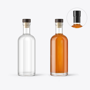 Venta directa <span class=keywords><strong>de</strong></span> fábrica Diseño clásico Vidrio transparente 700ml Botella vacía <span class=keywords><strong>de</strong></span> Vodka Brandy y <span class=keywords><strong>Gin</strong></span> - Product Image 2