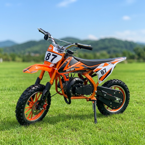 CloverATV Moto tout-terrain 2 roues 50cc à <span class=keywords><strong>prix</strong></span> abordable, mini moto cross populaire avec démarrage électrique - Product Image 1