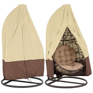 <span class=keywords><strong>Housse</strong></span> de chaise suspendue en forme d'œuf pour 2 personnes, imperméable, <span class=keywords><strong>protection</strong></span> solaire, durable, 100% polyester, unie, pour la plage/l'hôtel/les fauteuils - Product Image 6