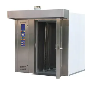 commercial toast bread making diesel rotary oven bakery equipment