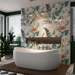 Azulejos de Porcelana con Diseño Floral Tallado al Estilo Francés, 600x1200mm, Acabado Mate <span class=keywords><strong>para</strong></span> <span class=keywords><strong>Cocina</strong></span> y Comedor - Product Image 6
