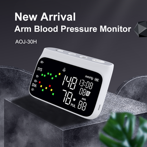 맞춤형 전자동 팔 혈압계 OEM 혈압계 대형 LED 화면 진동식 - Product Image 6