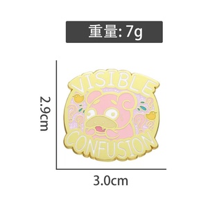 Alfileres de solapa de Metal baratos al por mayor de China alfileres de esmalte de Anime de dibujos animados lindos - Product Image 5