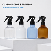 Vente en gros de flacons pulvérisateurs miniatures de 250 ml, couleur personnalisée, flacon en plastique vide pour le nettoyage, le jardinage, les soins personnels
