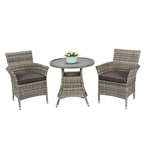 grey Gardeners Work Table Round Rattan Dining Set Garden Chairs And Tables