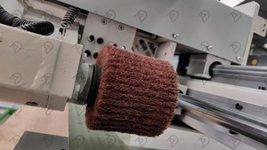 ADV-MS 산업용 스트로크 샌더 수동 연마 벨트 브러싱 기계 금속 표면 마감용 - Product Image 5