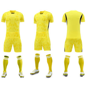 تصميم جديد من البوليستر لكرة القدم جيرسي لكرة القدم قابل للتخصيص فريق موحد لكرة القدم للرجال - Product Image 1