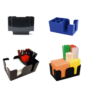 Organizador de Barra de Plástico Negro y Verde Personalizado con <span class=keywords><strong>6</strong></span> Compartimentos, Accesorios Duraderos para Alemania Pabst Gaffel <span class=keywords><strong>Becker</strong></span> - Product Image 6
