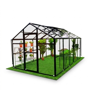 <span class=keywords><strong>Serre</strong></span> classique Royal Park avec structure en aluminium ultra-résistante, résistante au vent jusqu'à 100 km/h, <span class=keywords><strong>serre</strong></span> modulaire extensible en verre - Product Image 1