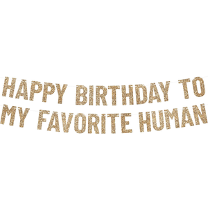 Feliz <span class=keywords><strong>Cumpleaños</strong></span> para mi Personaje Favorito - Pancarta Dorada con Purpurina para Fiesta <span class=keywords><strong>de</strong></span> <span class=keywords><strong>Cumpleaños</strong></span> para Hombres y Mujeres - Divertidas Decoraciones para Fiesta <span class=keywords><strong>de</strong></span> <span class=keywords><strong>Cumpleaños</strong></span> - Product Image 1