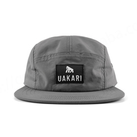 Casquette 5 panneaux unisexe personnalisée en nylon imperméable, séchage rapide, pour sports d'hiver, ski, camping, plage, pêche