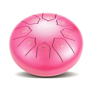 Tambor de Lluvia de Alta Calidad, Instrumento de Percusión de Acero, Kit de Tambor para Niños/Adultos, Bolsa de Viaje, Música <span class=keywords><strong>Relajante</strong></span> y Curativa con Bolsa - Product Image 1