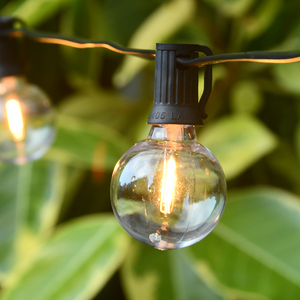 Bóng Đèn LED Trong Suốt Bằng Nhựa Trang Trí Lễ Hội IP68 G40 Chống Nước Bán Chạy Nhất Từ Nhà Máy Để Thay Thế Đèn Dây - Product Image 4