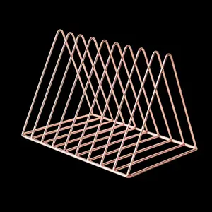 Dây Kim Loại Tạp Chí Lưu Trữ Giá Chủ Cho Nhà Và Văn Phòng Máy Tính Để Bàn Giá Sách - Product Image 1