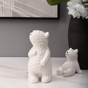 Decorazioni per la Casa Creative, Artigianato Decorativo in Porcellana, Ornamenti Interne Interessanti, Regalo per Ufficio, Statuetta di Orso - Product Image 3